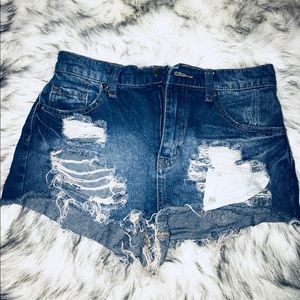 Jean shorts